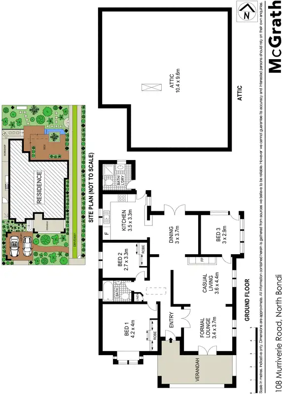 Floorplan of Homely house listing, 108 Murriverie Road, North Bondi NSW 2026