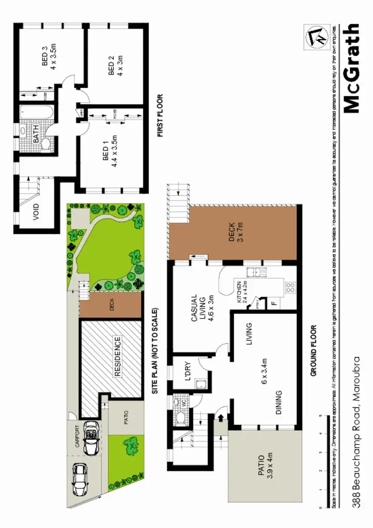 Floorplan of Homely house listing, 388 Beauchamp Road, Maroubra NSW 2035