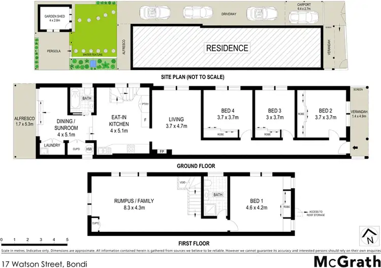 Floorplan of Homely house listing, 17 Watson Street, Bondi NSW 2026