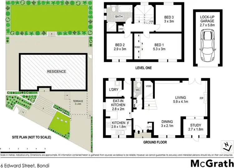 Floorplan of Homely house listing, 6 Edward Street, Bondi NSW 2026