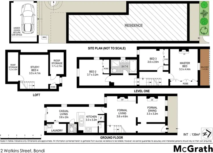 Floorplan of Homely house listing, 2 Watkins Street, Bondi NSW 2026