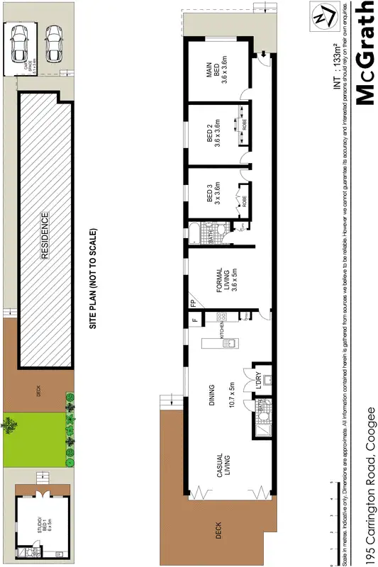 Floorplan of Homely house listing, 195 Carrington Road, Coogee NSW 2034