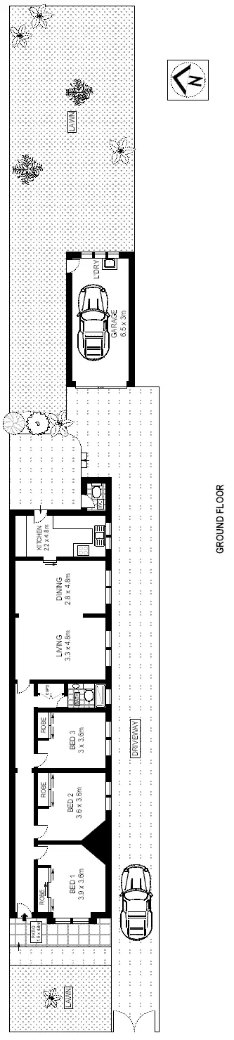Floorplan of Homely house listing, 219 Carrington Road, Coogee NSW 2034
