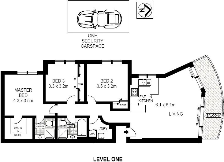 Floorplan of Homely apartment listing, 7/65 Coogee Bay Road, Coogee NSW 2034