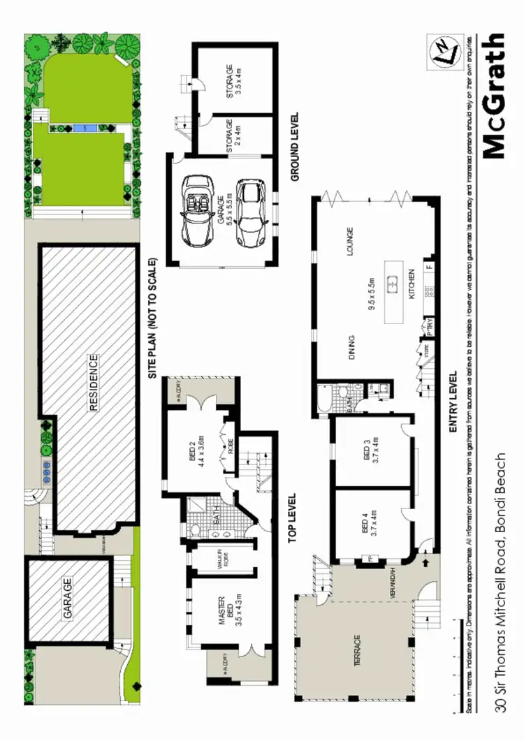 Floorplan of Homely house listing, 30 Sir Thomas Mitchell Road, Bondi Beach NSW 2026