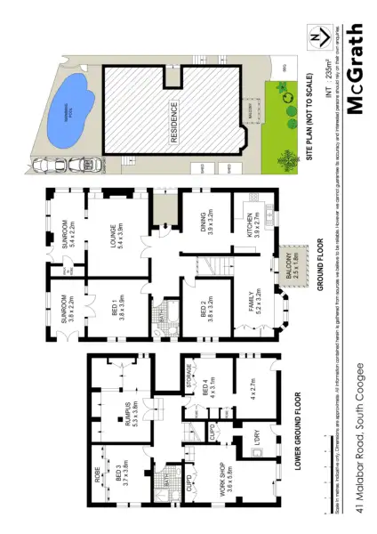 Floorplan of Homely house listing, 41 Malabar Road, South Coogee NSW 2034
