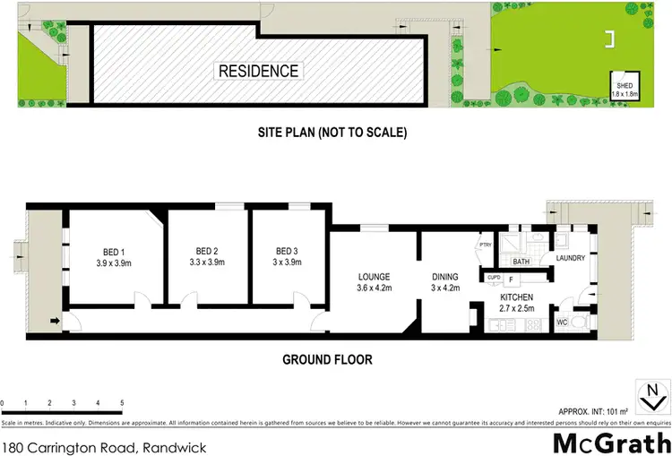 Floorplan of Homely house listing, 180 Carrington Road, Randwick NSW 2031
