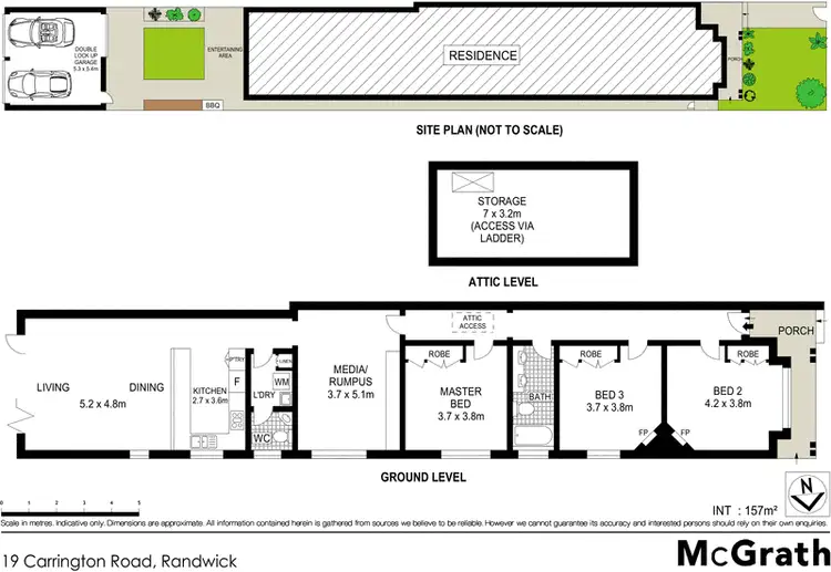 Floorplan of Homely house listing, 19 Carrington Road, Randwick NSW 2031