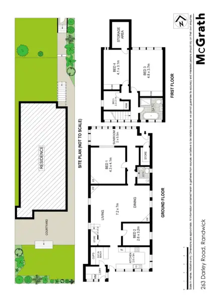 Floorplan of Homely house listing, 263 Darley Road, Randwick NSW 2031