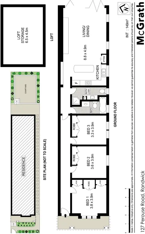 Floorplan of Homely house listing, 127 Perouse Road, Randwick NSW 2031