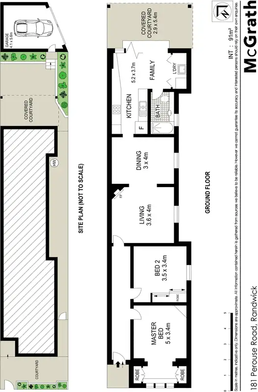 Floorplan of Homely house listing, 181 Perouse Road, Randwick NSW 2031