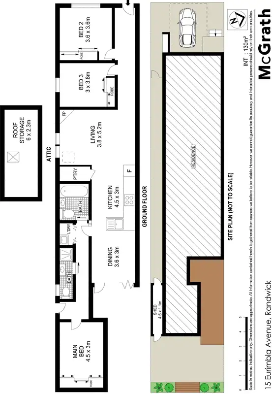 Floorplan of Homely house listing, 15 Eurimbla Avenue, Randwick NSW 2031