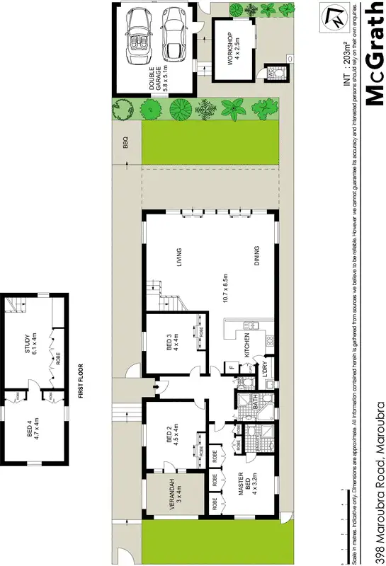 Floorplan of Homely house listing, 398 Maroubra Road, Maroubra NSW 2035