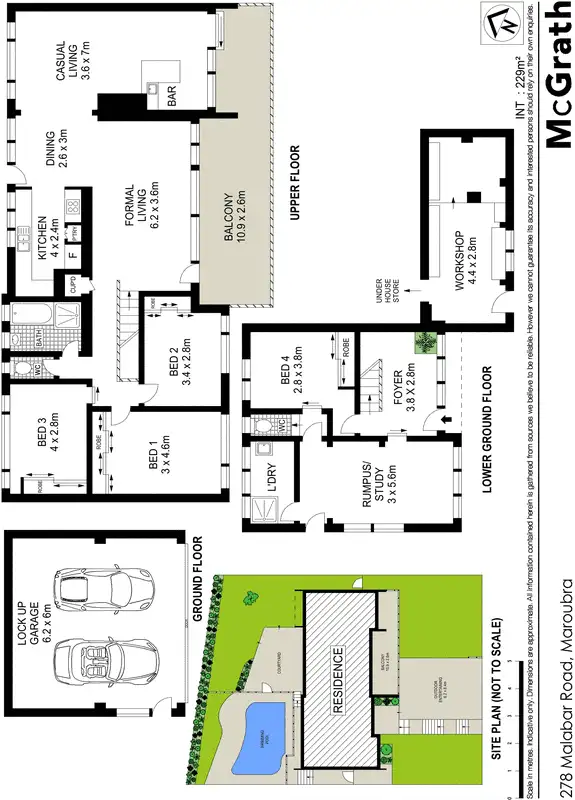Floorplan of Homely house listing, 278 Malabar Road, Maroubra NSW 2035
