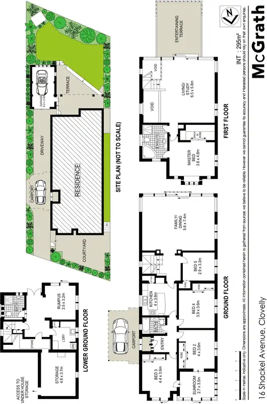 Floorplan of Homely house listing, 16 Shackel Avenue, Clovelly NSW 2031