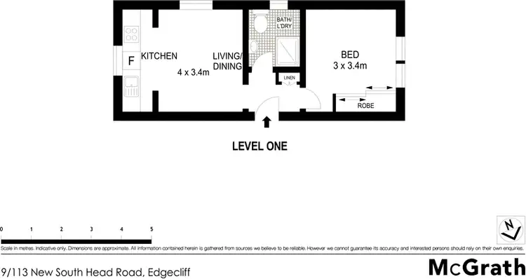 Floorplan of Homely apartment listing, 9/113 New South Head Road, Edgecliff NSW 2027