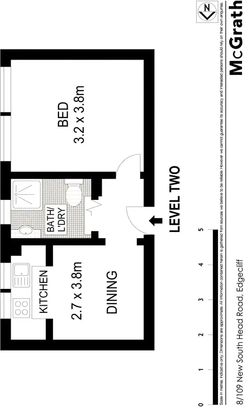 Floorplan of Homely apartment listing, 8/109 New South Head Road, Edgecliff NSW 2027