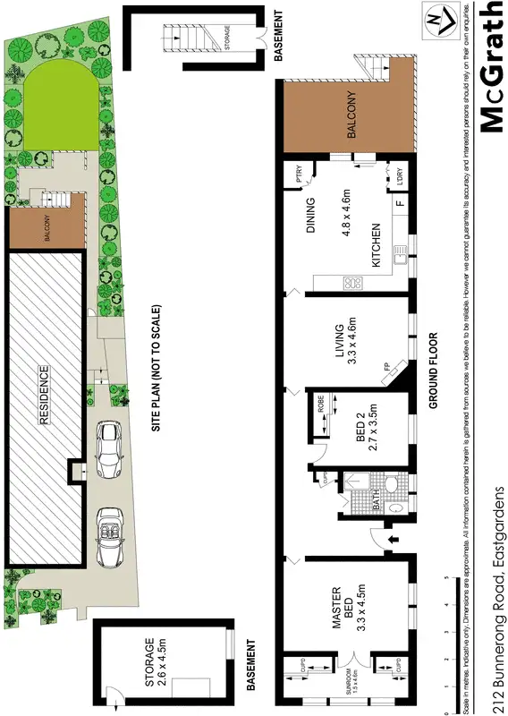 Floorplan of Homely house listing, 212 Bunnerong Road, Eastgardens NSW 2036