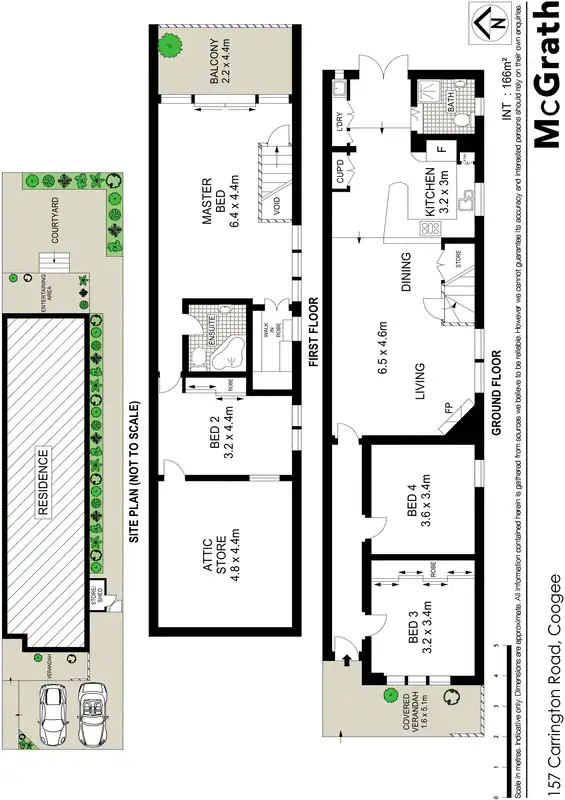 Floorplan of Homely house listing, 157 Carrington Road, Coogee NSW 2034