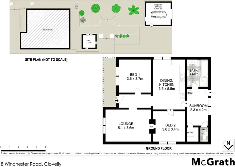 Floorplan of Homely house listing, 8 Winchester Road, Clovelly NSW 2031