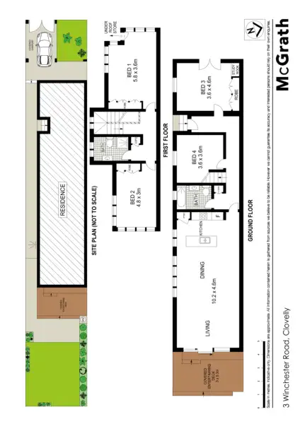 Floorplan of Homely house listing, 3 Winchester Road, Clovelly NSW 2031