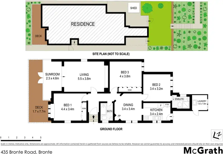 Floorplan of Homely house listing, 435 Bronte Road, Bronte NSW 2024