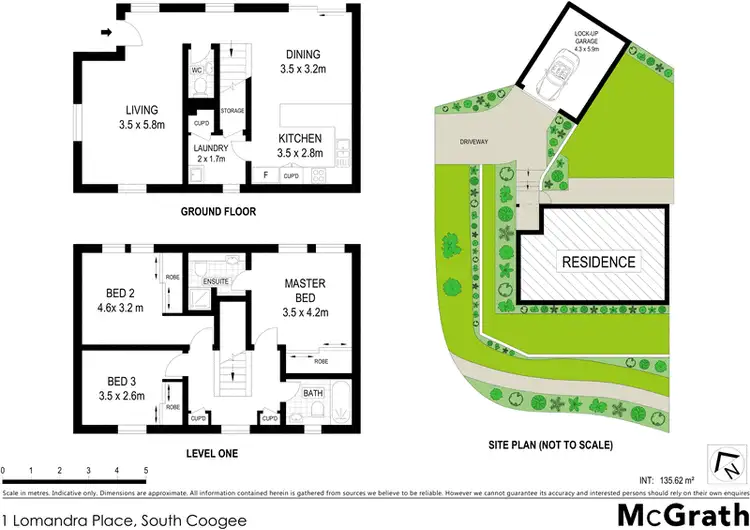 Floorplan of Homely house listing, 1 Lomandra Place, South Coogee NSW 2034