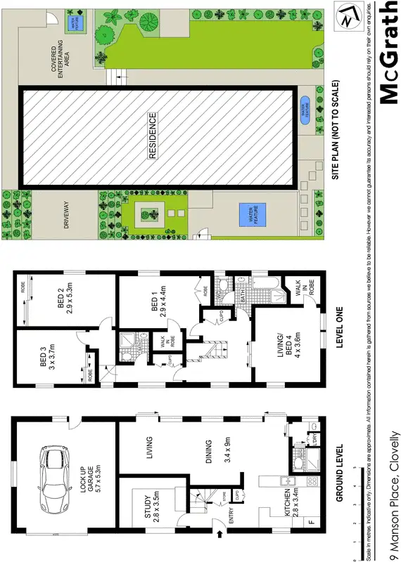 Floorplan of Homely house listing, 9 Manson Place, Clovelly NSW 2031