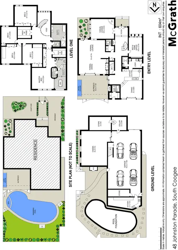 Floorplan of Homely house listing, 48 Johnston Parade, South Coogee NSW 2034