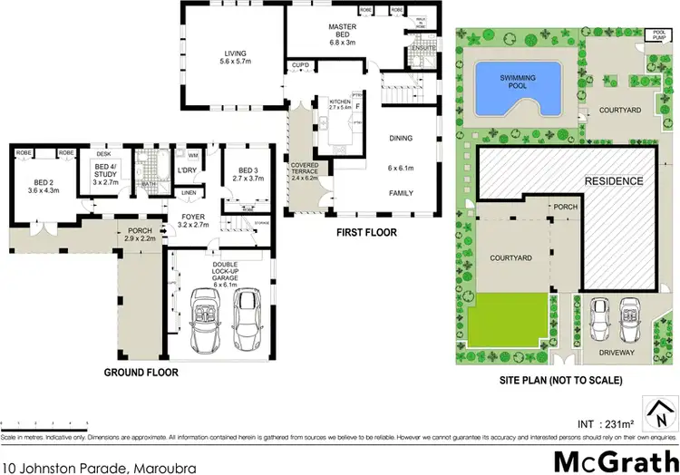 Floorplan of Homely house listing, 10 Johnston Parade, Maroubra NSW 2035