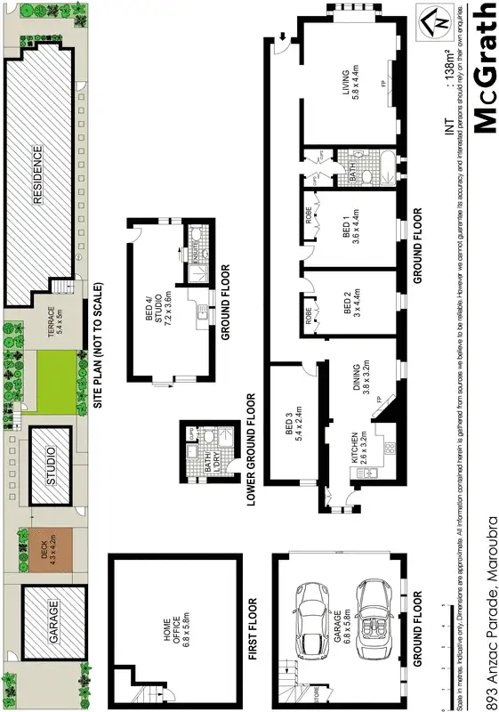Floorplan of Homely house listing, 893 Anzac Parade, Maroubra NSW 2035