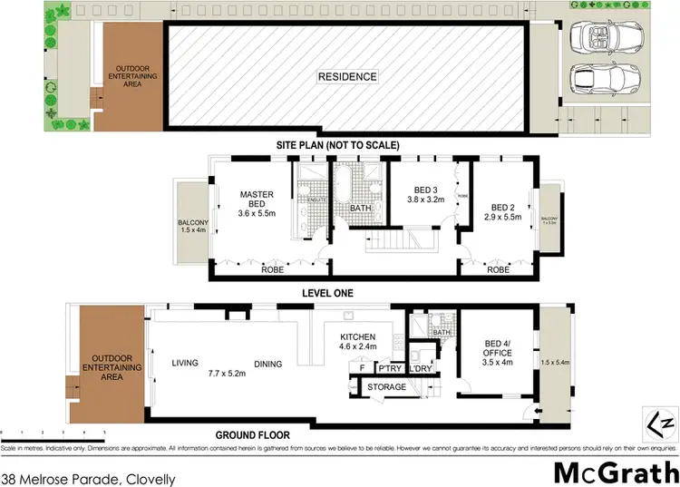 Floorplan of Homely house listing, 38 Melrose Parade, Clovelly NSW 2031