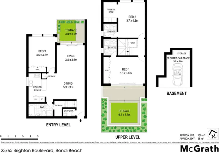 Floorplan of Homely apartment listing, 23/65 Brighton Boulevard, Bondi Beach NSW 2026