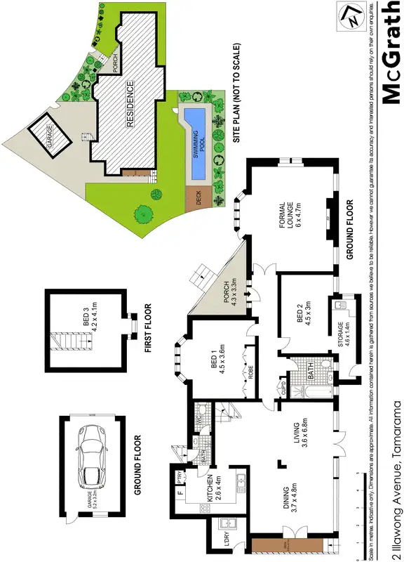 Floorplan of Homely house listing, 2 Illawong Avenue, Tamarama NSW 2026