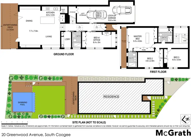 Floorplan of Homely house listing, 20 Greenwood Avenue, South Coogee NSW 2034