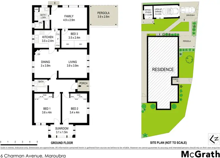 Floorplan of Homely house listing, 6 Charman Avenue, Maroubra NSW 2035