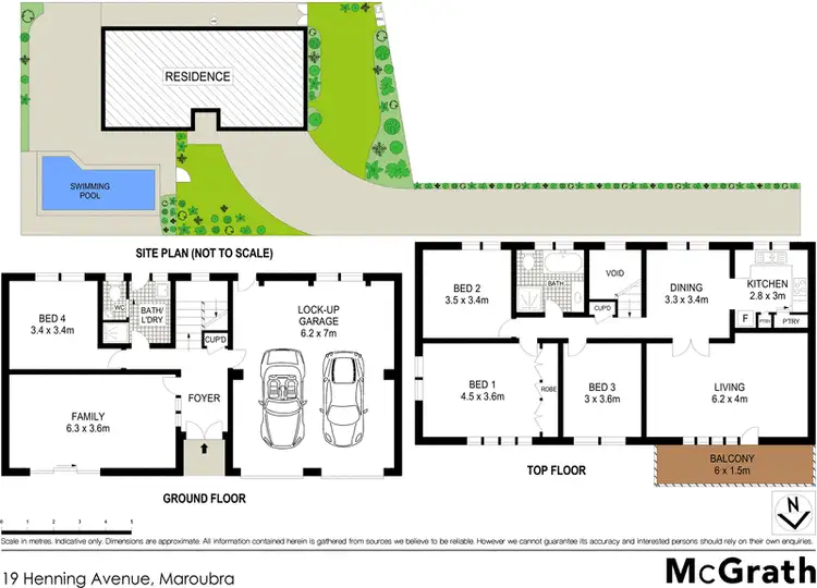 Floorplan of Homely house listing, 19 Henning Avenue, Maroubra NSW 2035