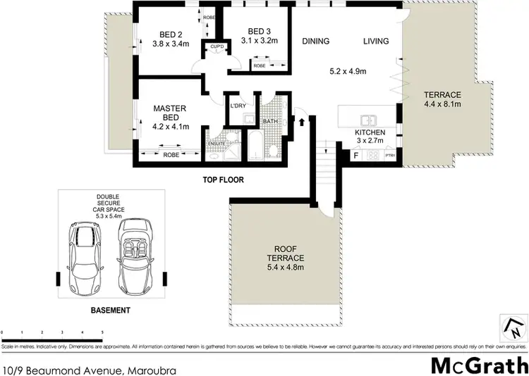 Floorplan of Homely apartment listing, 10/9 Beaumond Avenue, Maroubra NSW 2035
