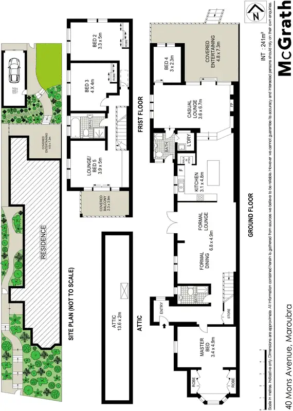 Floorplan of Homely house listing, 40 Mons Avenue, Maroubra NSW 2035