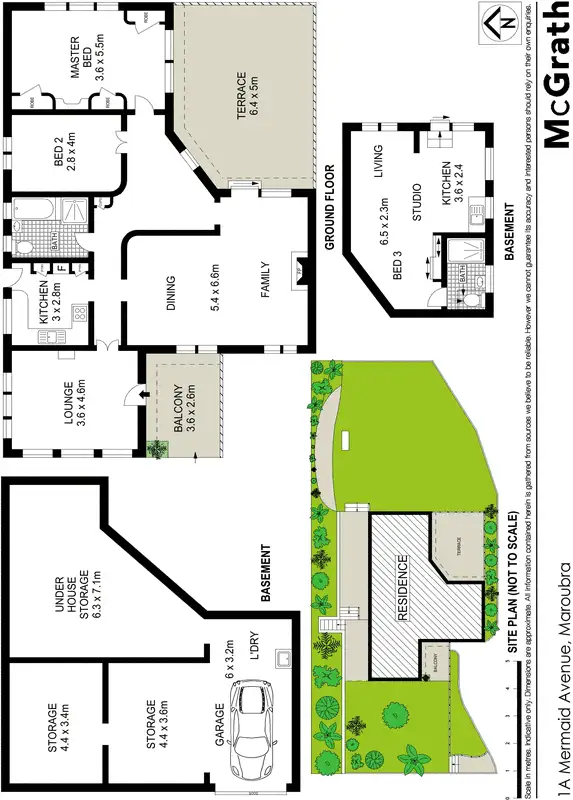 Floorplan of Homely house listing, 1a Mermaid Avenue, Maroubra NSW 2035
