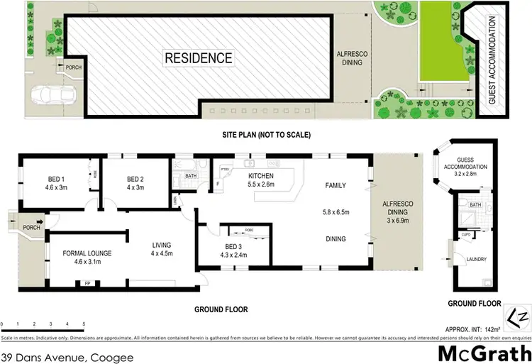 Floorplan of Homely house listing, 39 Dans Avenue, Coogee NSW 2034