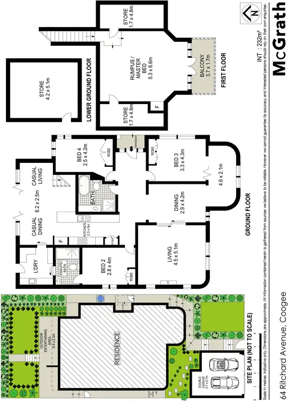 Floorplan of Homely house listing, 64 Ritchard Avenue, Coogee NSW 2034