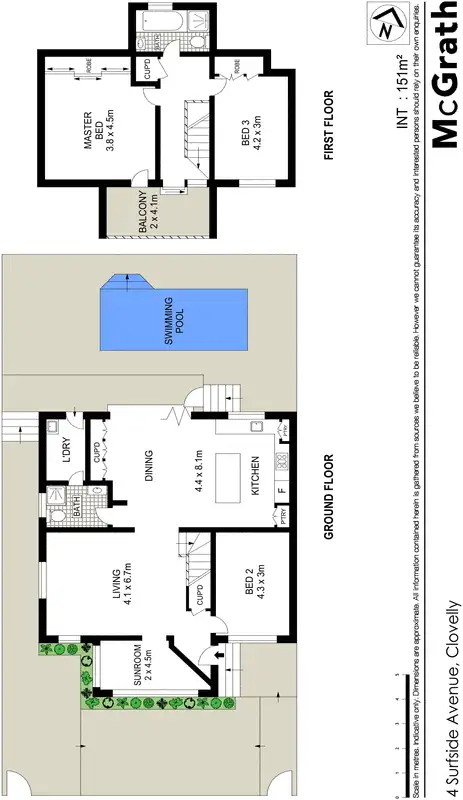 Floorplan of Homely house listing, 4 Surfside Avenue, Clovelly NSW 2031