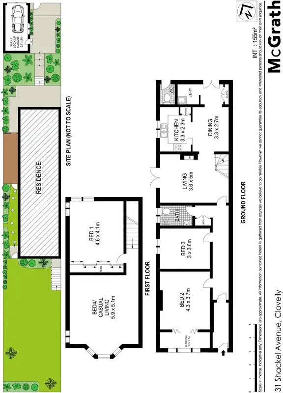 Floorplan of Homely house listing, 31 Shackel Avenue, Clovelly NSW 2031