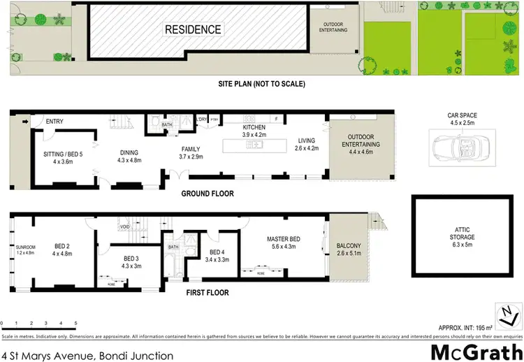 Floorplan of Homely house listing, 4 St Marys Avenue, Bondi Junction NSW 2022