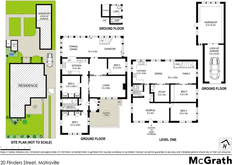 Floorplan of Homely house listing, 20 Flinders Street, Matraville NSW 2036