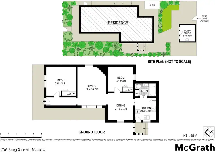 Floorplan of Homely house listing, 256 King Street, Mascot NSW 2020