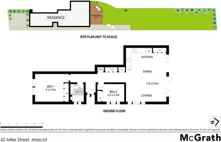 Floorplan of Homely house listing, 62 Miles Street, Mascot NSW 2020