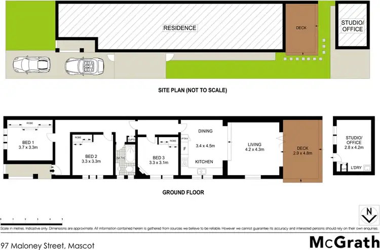 Floorplan of Homely house listing, 97 Maloney Street, Mascot NSW 2020