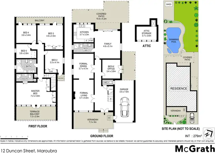 Floorplan of Homely house listing, 12 Duncan Street, Maroubra NSW 2035